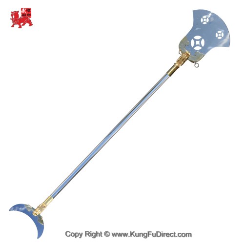2 Piece Premium Dragon Head Monk Spade - Stainless Steel