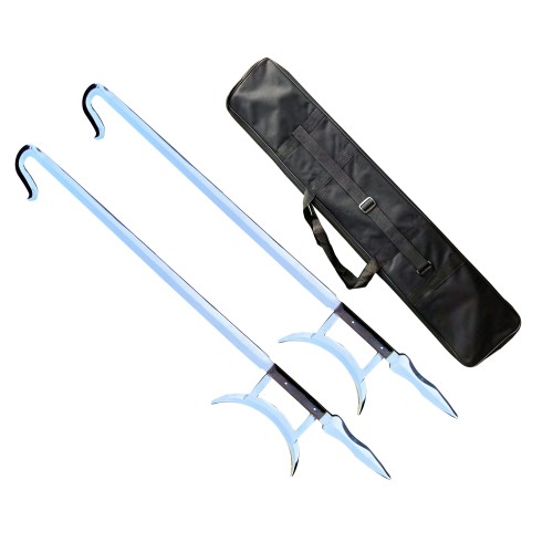 Traditional Tiger-Head Hook Swords By Han Ding 汉鼎武韵双钩