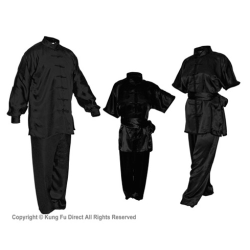 Black Satin Uniform