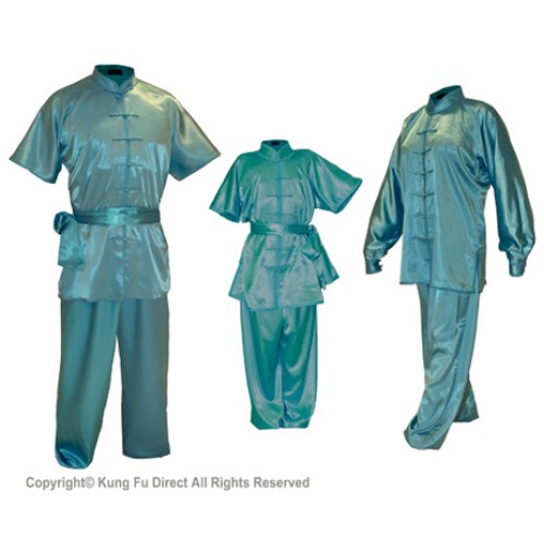 Sky Blue Satin Uniform