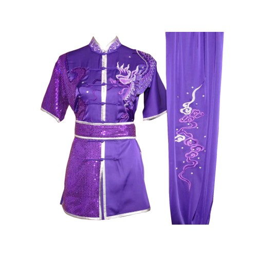 Uniform with Cloud Water and Fire Embroidery  (Pre-Order)