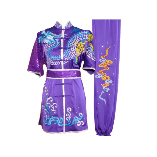 Uniform with Dragon, Cloud and Water Embroidery  (Pre-Order)