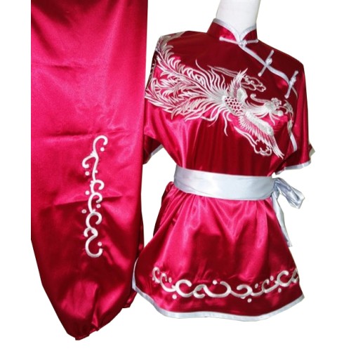 Red Uniform with Silver Trim