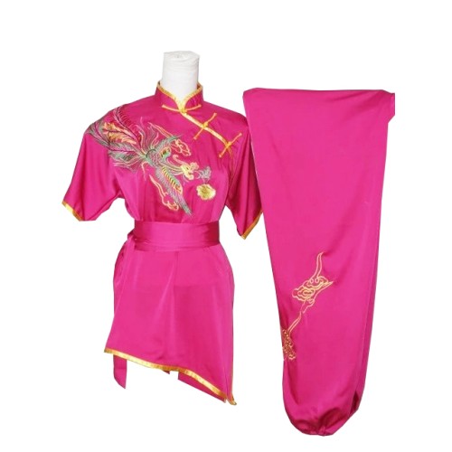 Pink Uniform with Golden Trim