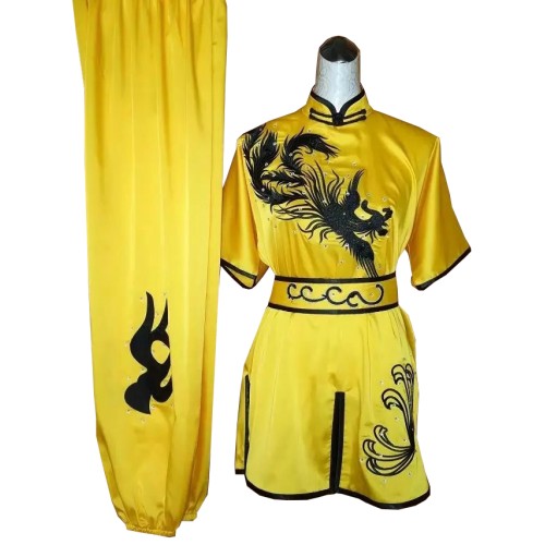 Yellow Uniform with Black Trim